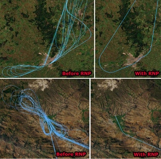Illustration for article titled This GPS-Based Plane Tracker Makes Highways in the Sky